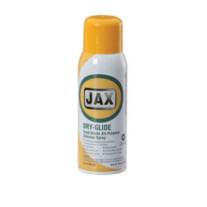 jax dry-glide® food grade all purpose silicone spray, jax dry-glide® wb silicone spray